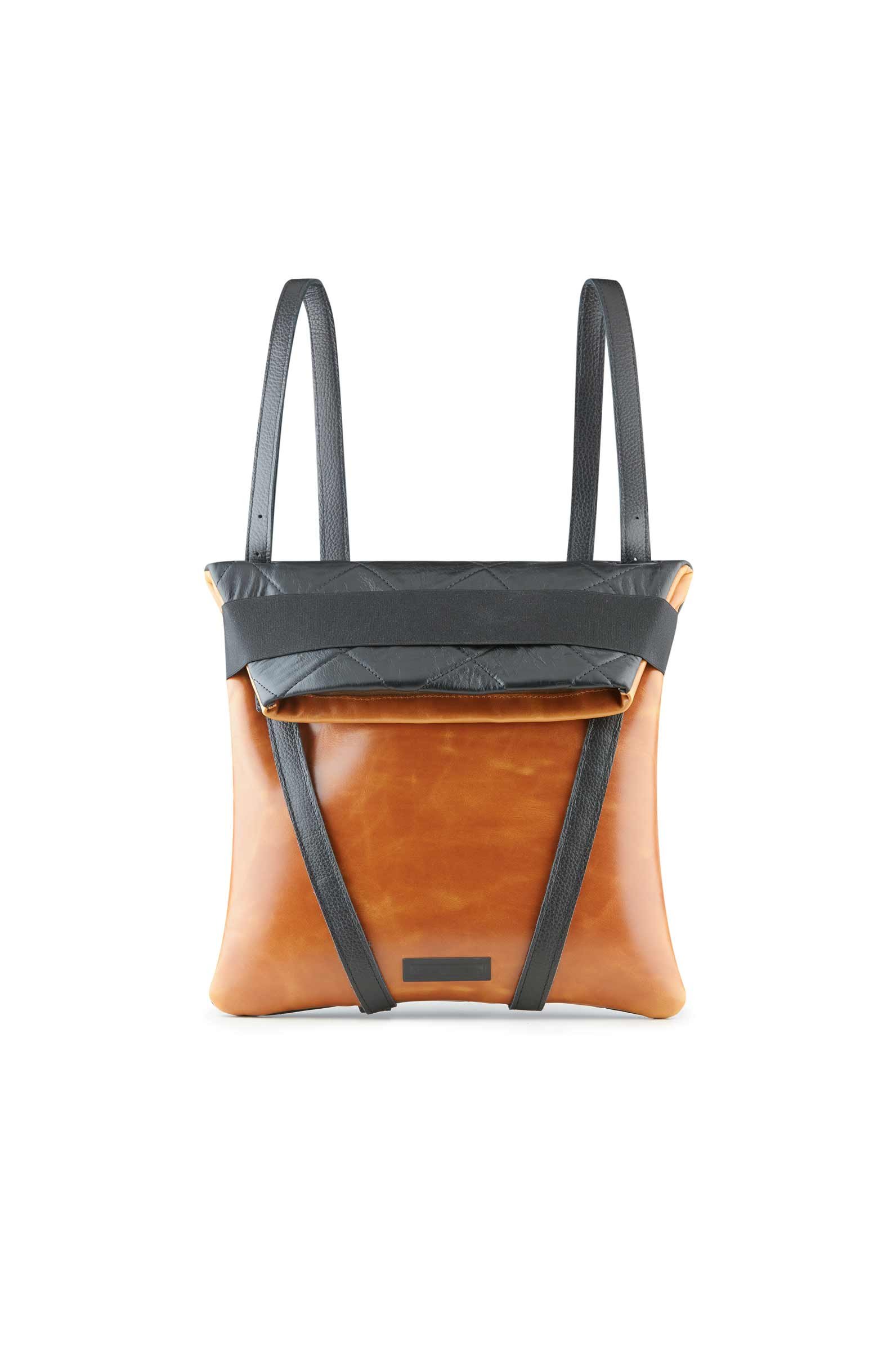 women-Backpack-brown-and-black-3.jpg Backpack City - Image 1